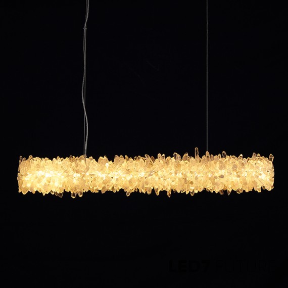 Loft Industry Modern - Crystall Line Chandelier